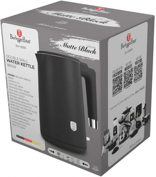 Berlinger Haus Matte Black BH-9589