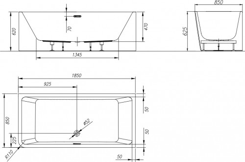 Kolpa San Elektra SP-L 185x85 513470