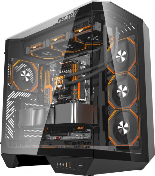DarkFlash DY470 Black