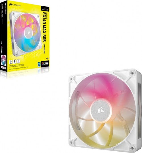 Corsair iCUE LINK RX140 MAX RGB PWM White
