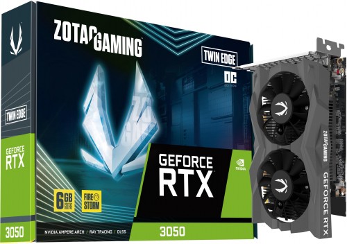 ZOTAC GeForce RTX 3050 6GB GDDR6 Twin Edge OC