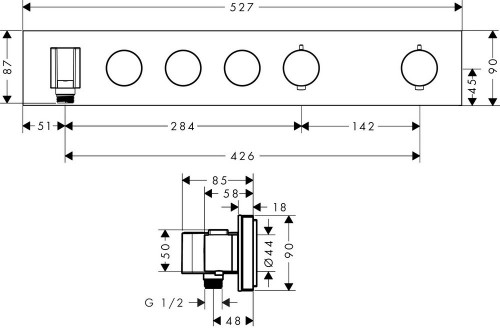 Axor Shower Solutions 18356000