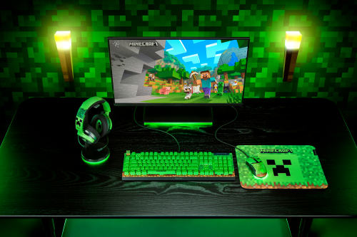 Razer BlackWidow V4 X Minecraft Edition