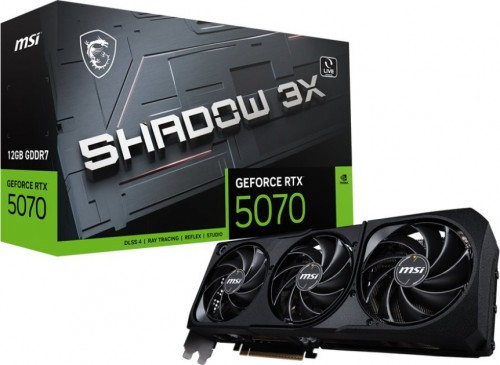 MSI GeForce RTX 5070 12G SHADOW 3X