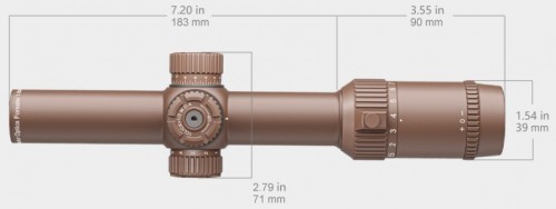 Vector Optics Forester 1-8x24 SFP FDE