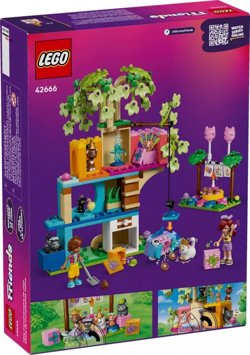 Lego Cat Birthday Party and Tree House 42666