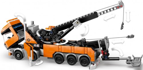 Lego Heavy-Duty Recovery Tow Truck with Crane 60467
