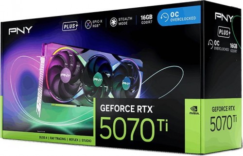 PNY GeForce RTX 5070 Ti EPIC-X RGB OC Plus