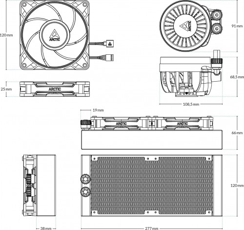 ARCTIC Liquid Freezer III Pro 240