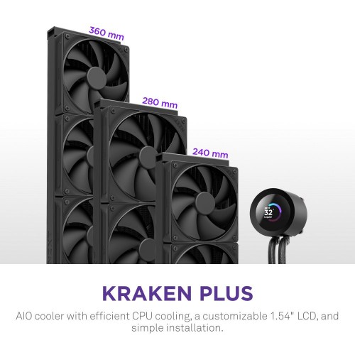 NZXT Kraken Plus 360 Black