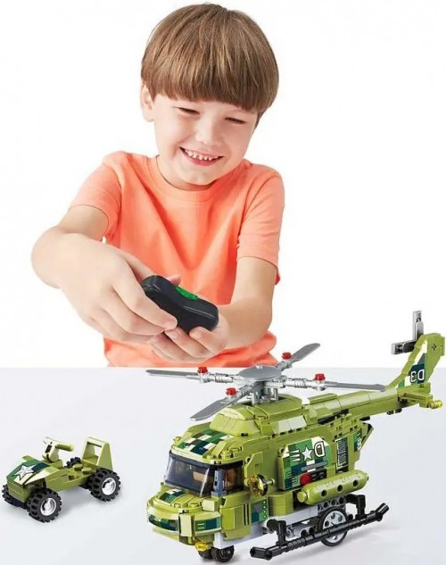 Wise Block Military Helicopter EU389802