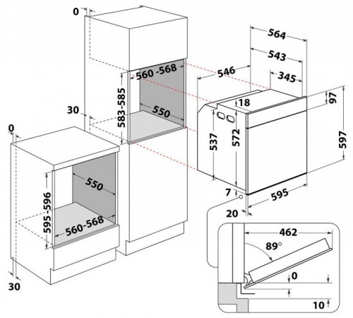 Whirlpool WOI 5S8PM2 SWA