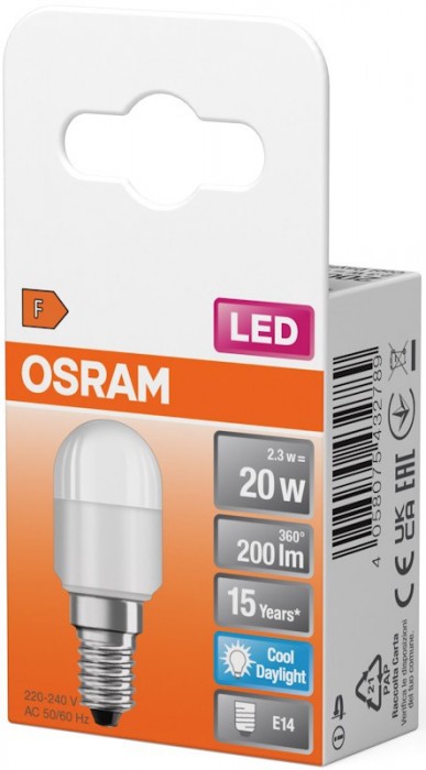 Osram LED Special T26 2.3W 6500K E14