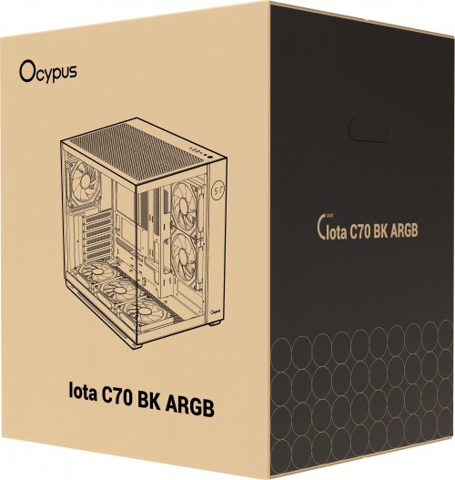 Ocypus Iota C70 ARGB Black