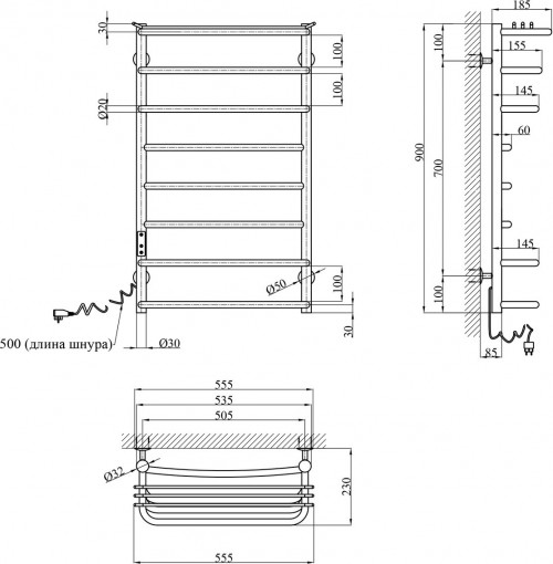 KRONER Stern EL900x500-8