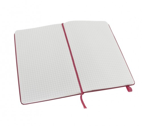 Moleskine Squared Notebook Large Pink