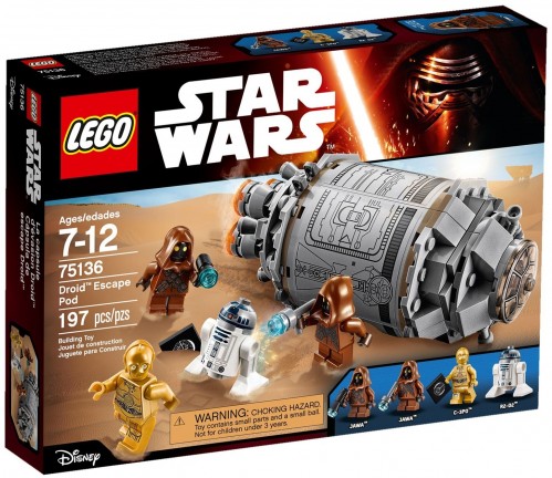 Lego Droid Escape Pod 75136