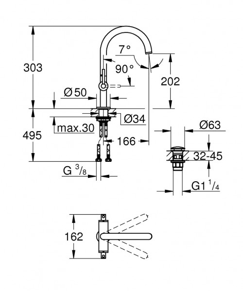 Grohe Atrio 21022