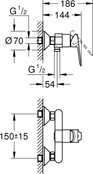 Grohe BauEdge 23636