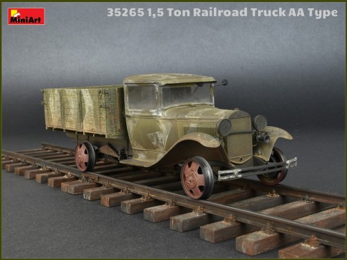 MiniArt 1.5 Ton Railroad Truck AA Type (1:35)