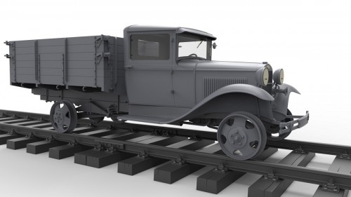 MiniArt 1.5 Ton Railroad Truck AA Type (1:35)