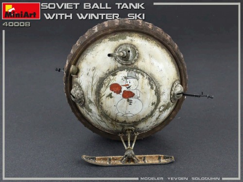 MiniArt Soviet Ball Tank with Winter Ski (1:35)