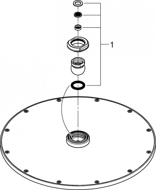 Grohe Rainshower Cosmopolitan 310 27478