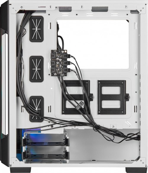 Corsair iCUE 220T RGB Tempered Glass WH