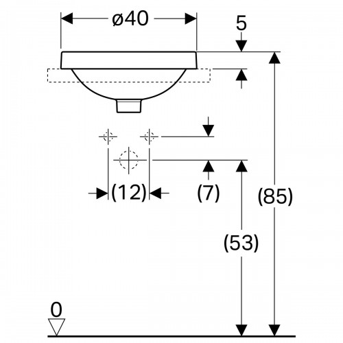 Geberit VariForm 40 500701012