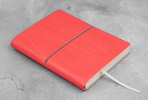 Ciak Dots Notebook Medium Coral