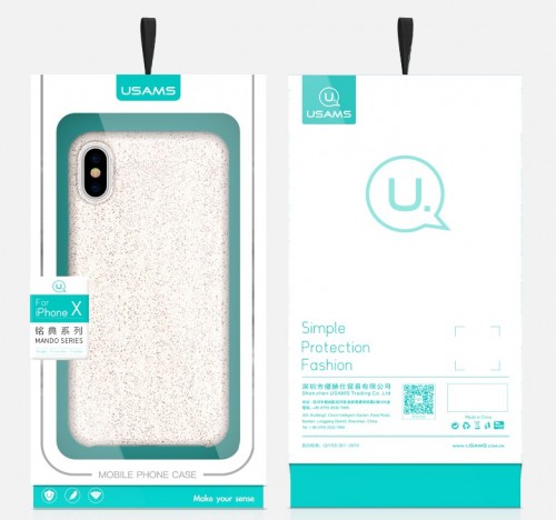 Упаковка USAMS Mando Series Apple iPhone X