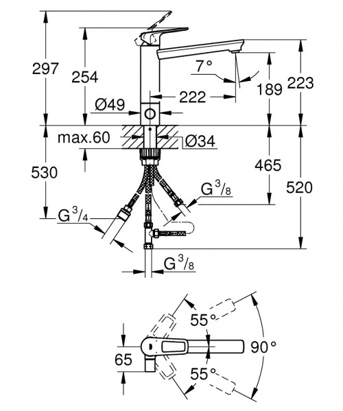 Grohe BauLoop 31713000