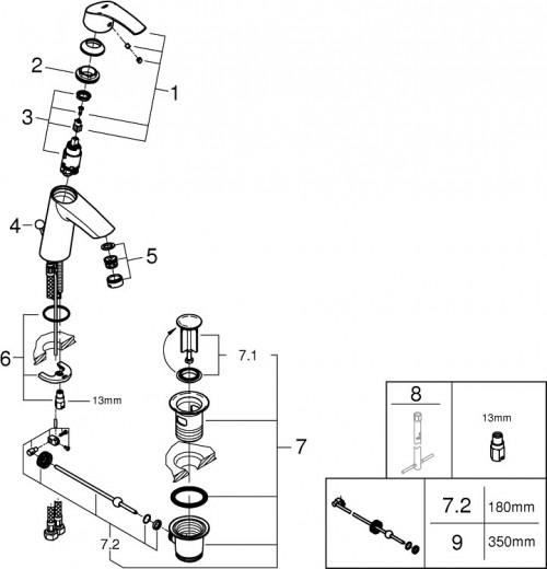 Grohe Eurosmart 23322001