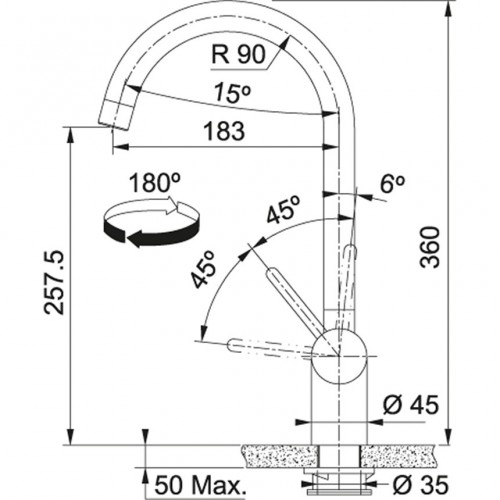 Franke Leda Neo 115.0590.046