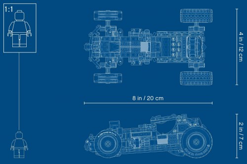 Lego Supernatural Race Car 70434