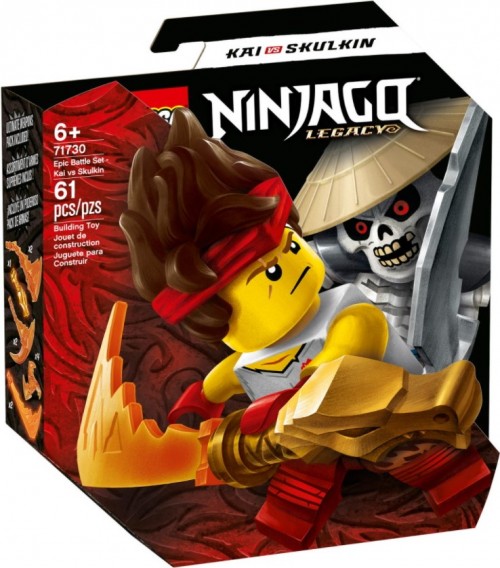 Lego Epic Battle Set Kai vs Skulkin 71730