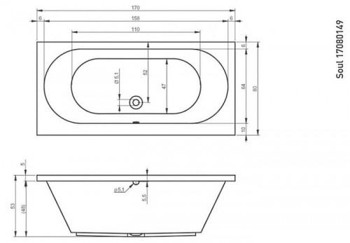 Devit Soul 170x80