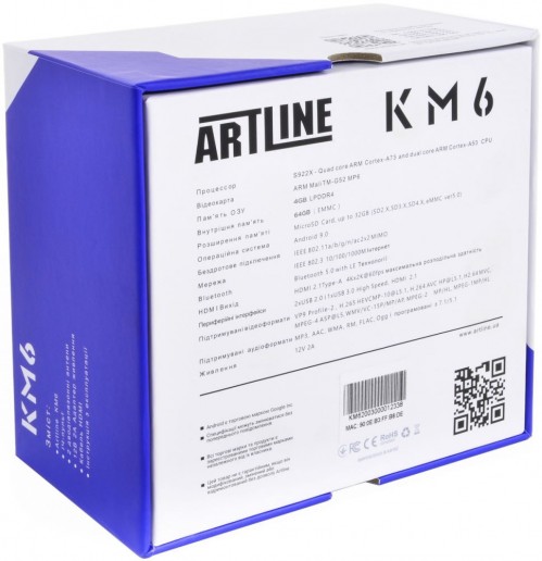 Artline TvBox KM6