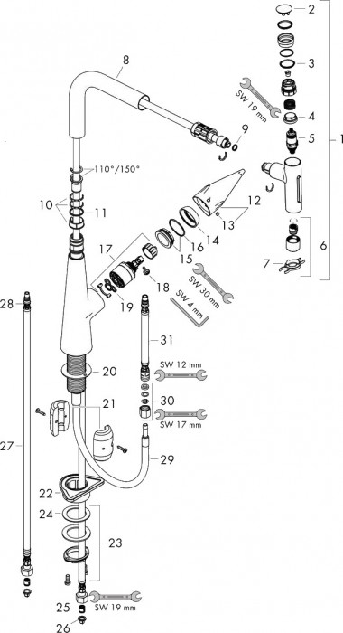 Hansgrohe Talis Select M51 72823000