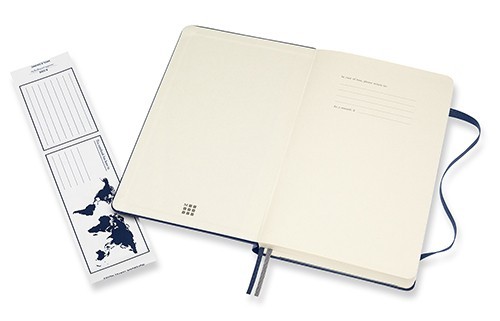 Moleskine Plain Notebook Expanded Sapphire