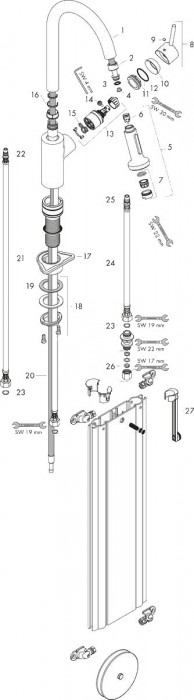 Hansgrohe Talis M52 73879000