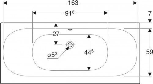 Geberit Soana Duo 170x75 554045011