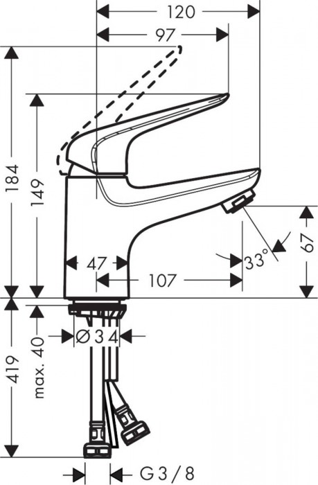 Hansgrohe Novus 71022000