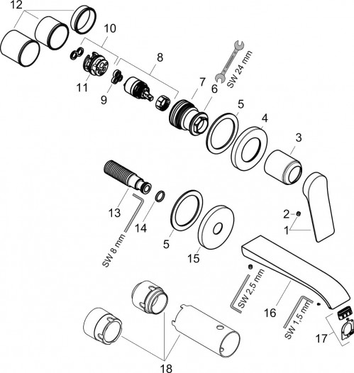 Hansgrohe Vivenis 75050000