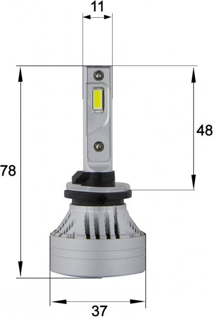 Sho-Me F7 H27 6500K 45W 2pcs