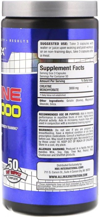 ALLMAX Creatine 3000