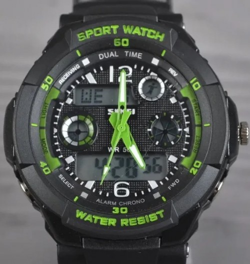 SKMEI 1060 Black-Green