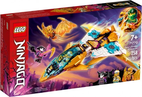 Lego Zanes Golden Dragon Jet 71770