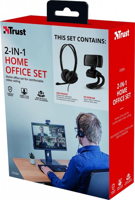 Trust Doba 2-in-1 Home Office Set