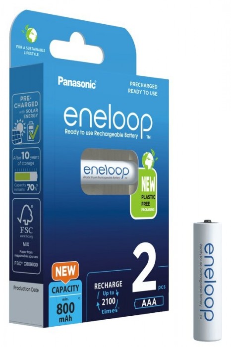 Panasonic Eneloop 2xAAA 800 mAh